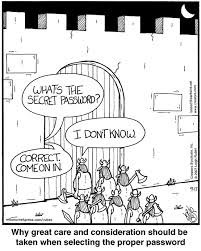 passwoed cartoon